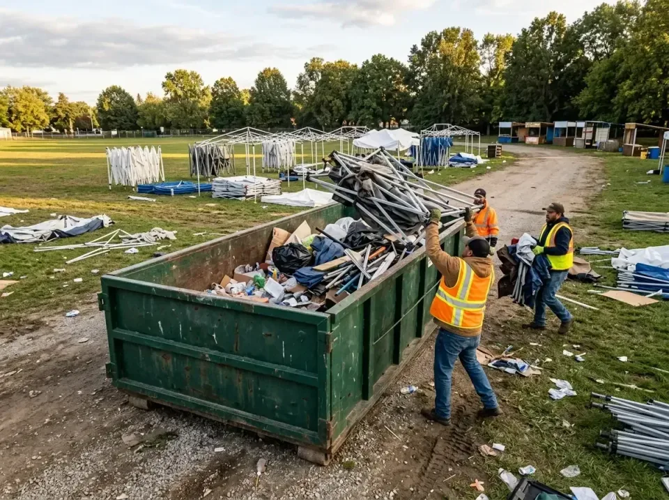 temporary-event-waste-containe-016 — frequently asked questions, Roll-Off Dumpster Rental Services in Roanoke, IL